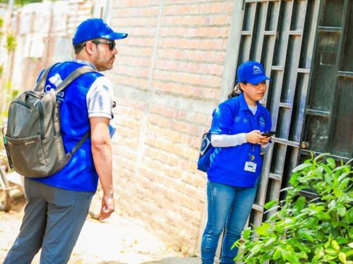 Observadores internacionales en el censo 7